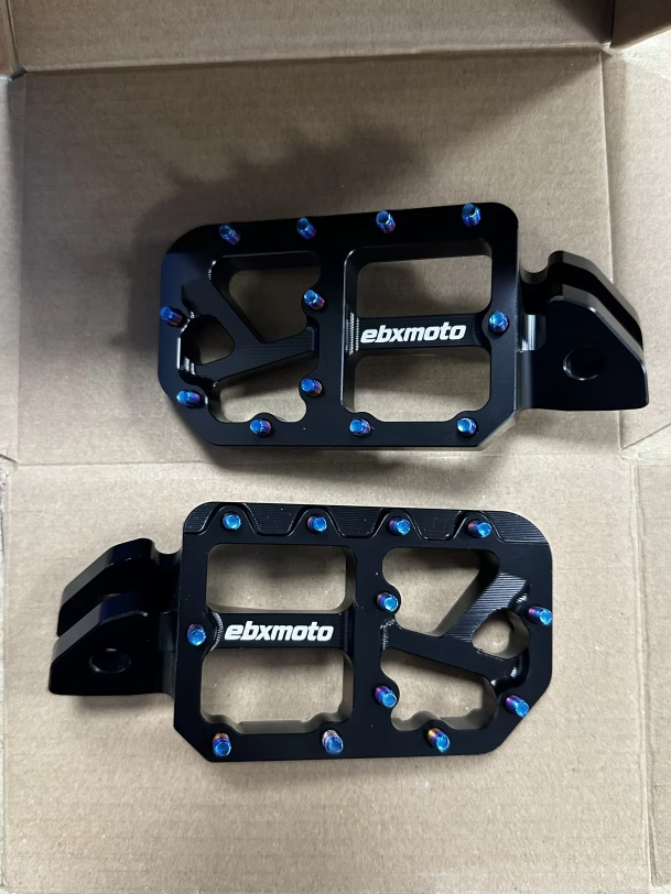 Wide CNC Black Pegs