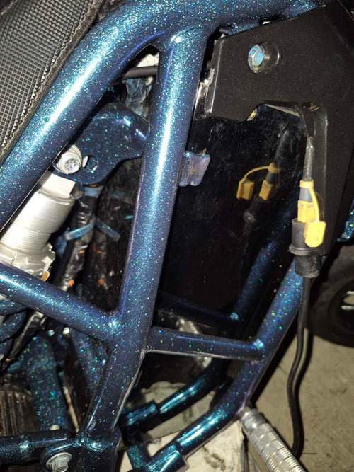 High Gloss Black Battery Shields for EBOX (Pre-Cut)