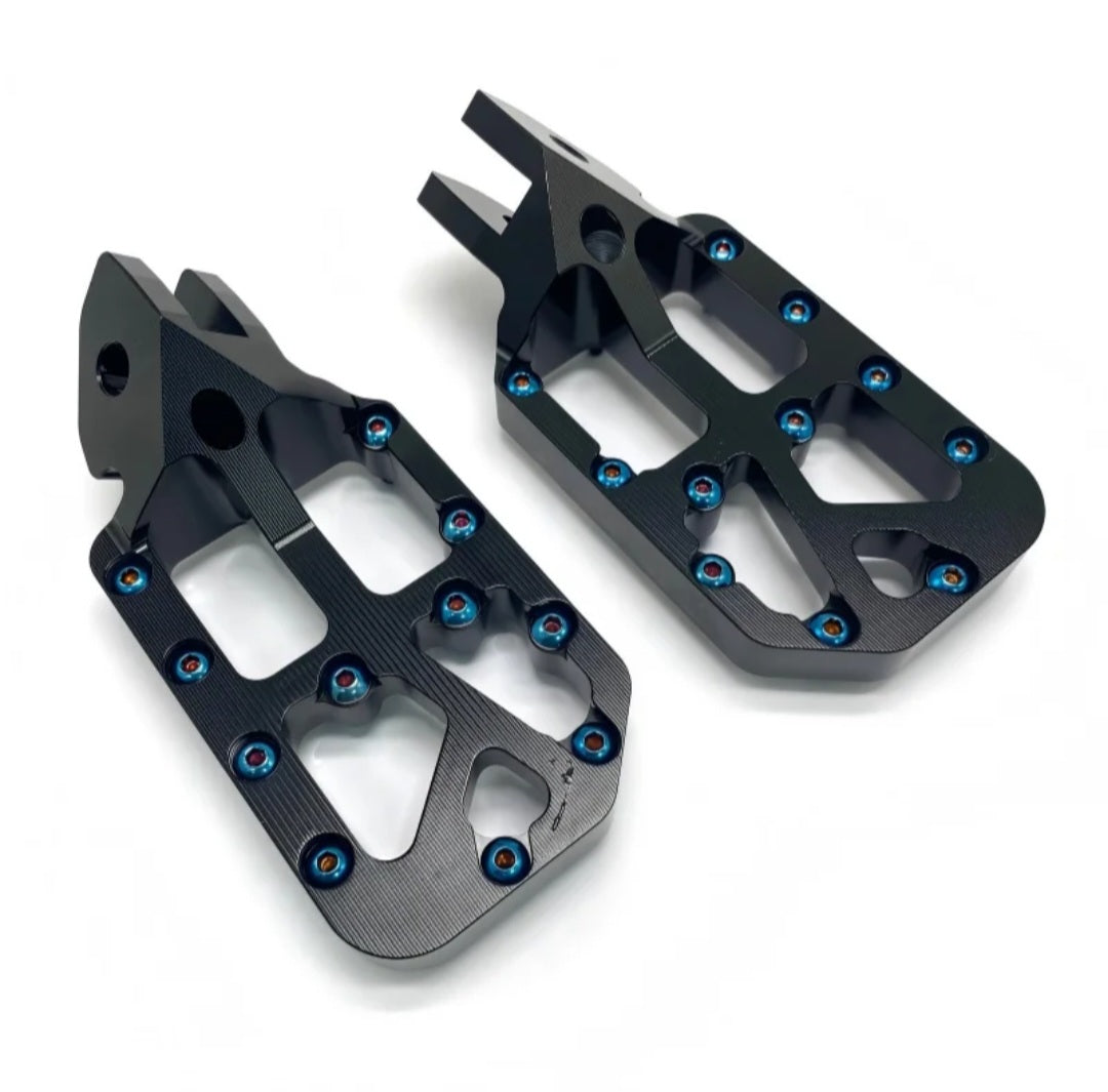 Wide CNC Black Pegs