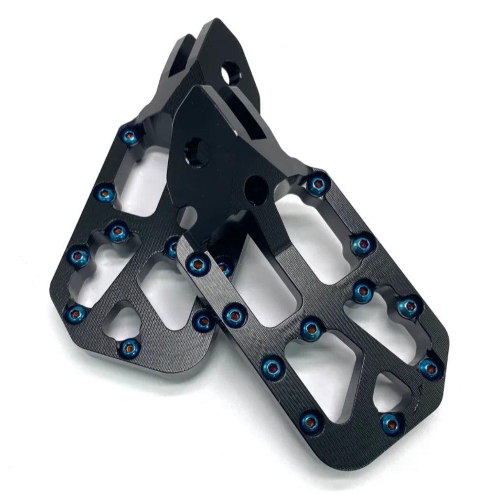 Wide CNC Black Pegs